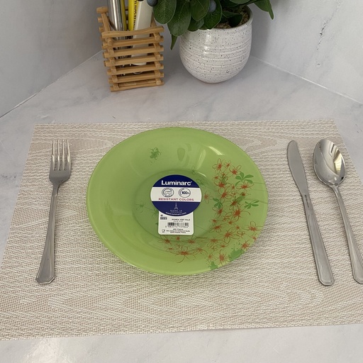 [P3053]   صحن مجوف اخضر 21.5 سم IPOMEA