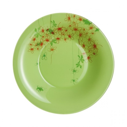 [P3053]   صحن مجوف اخضر 21.5 سم IPOMEA