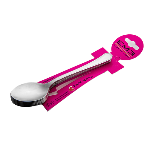 [X80L6LO/10] طقم ملاعق الحلوى   (6 قطع) LOIRA