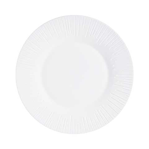 [P5872] Luminis Assiette Plate 28 Cm  Blanc