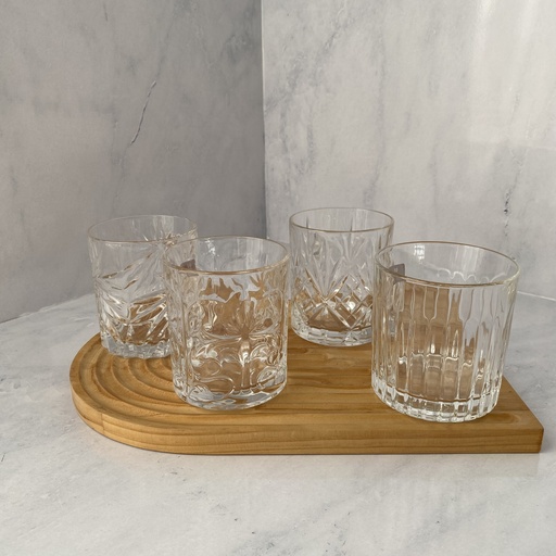 [26249020006] MIXOLOGY SET 4 PIECES VERRES 