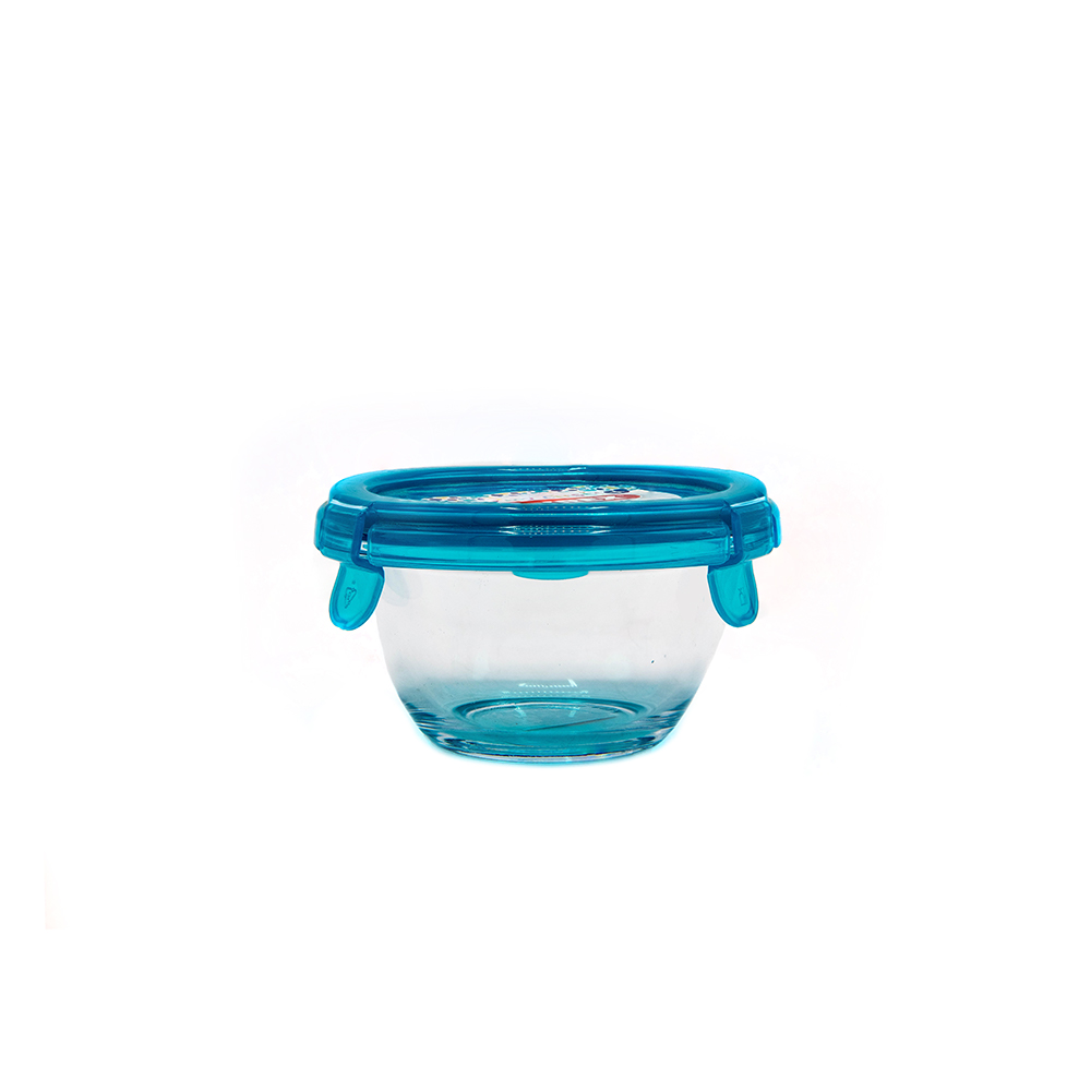 My First Pyrex + Round Baby Food Storage Blue 11x6 cm- 0,2L