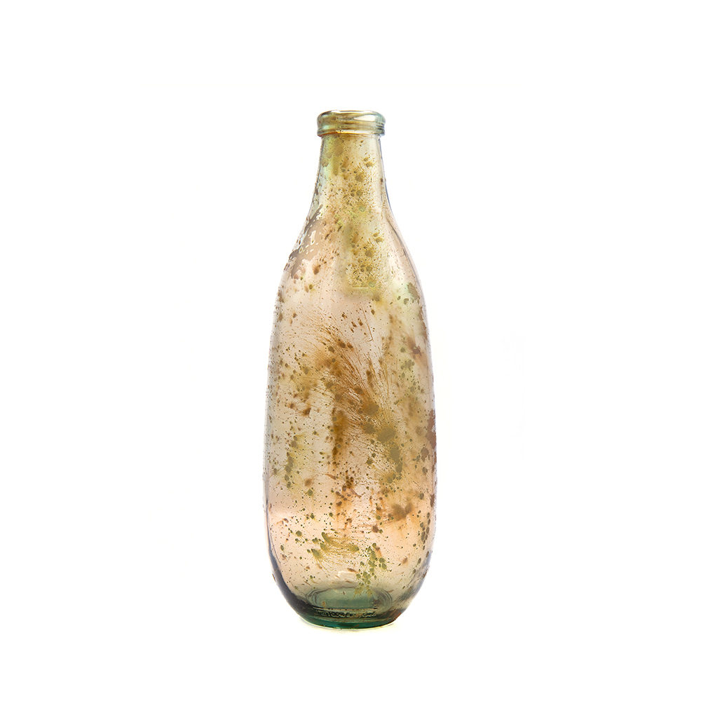 [5981F1011] Old Color Vase 40Cm Beige