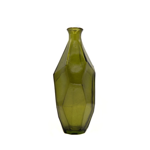 [5900DB615] ORIGAMI VASE 31CM VERT