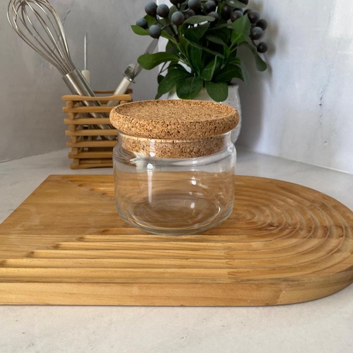 [P9619] POT 0.5L PURE JAR AVEC COUVERCLE EN LIEGE