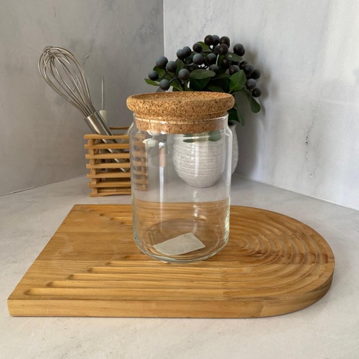 [P9617] Pot 1L Pure Jar Avec Couvercle En Liege