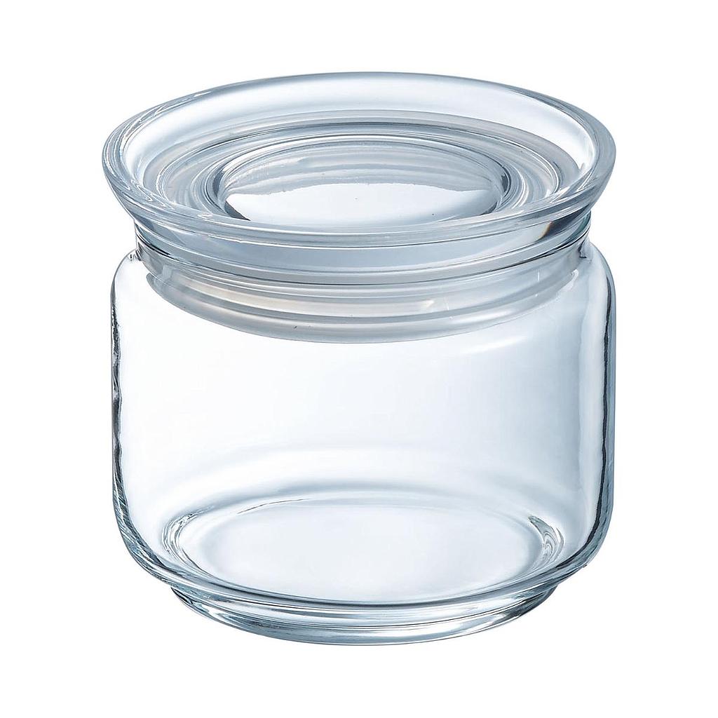 [Q3346] Pure Jar Pot 0.5L Avec Couvercle En Verre
