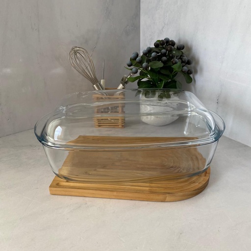 [466A000] Pyrex Cocotte Rectangulaire 6.7L