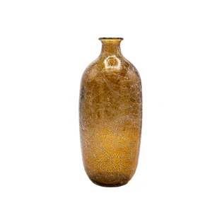 Silk Vase 31Cm Marron