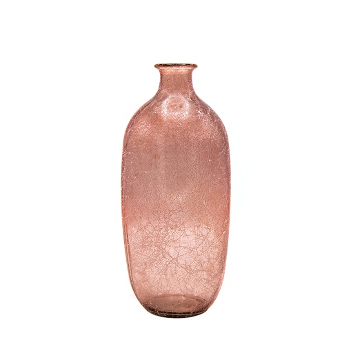 [5463F637] SILK VASE 31CM ROSE