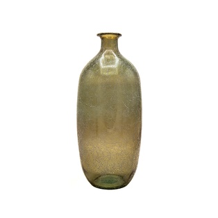 Silk Vase 38Cm Marron