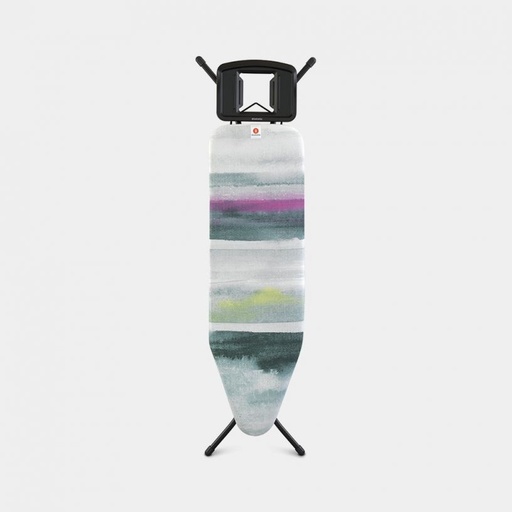 [118340] TABLE DE REPASSAGE 124 X 38CM (B) REPOSE FER VAPEUR 