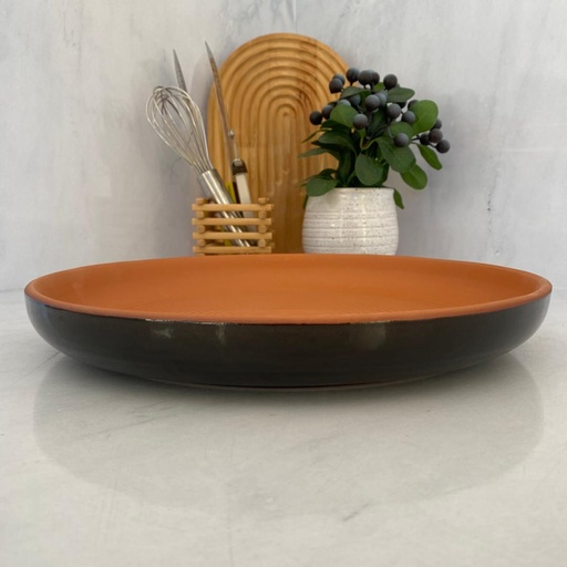 [C10234BM] TAJINE A PAIN 34 CM VALSELSA BROWN