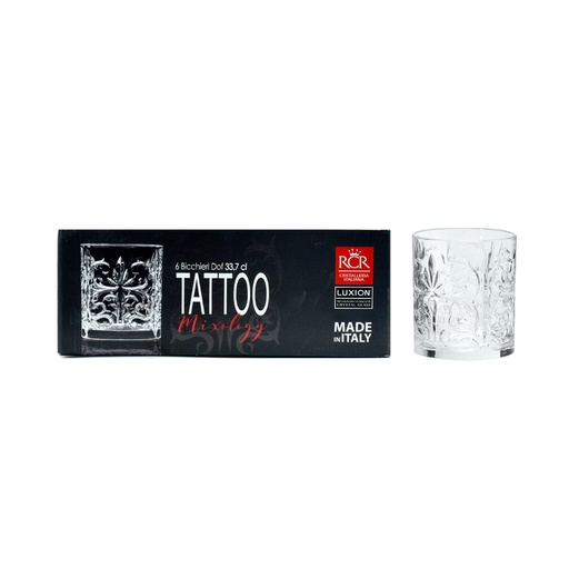 [26244020206] Tattoo Verre  31Cl Forme Basse
