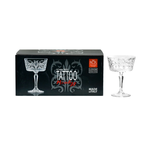 [26638020006] Tattoo Verre A Cocktail 26.8Cl