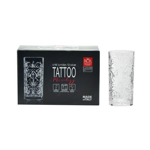 [26941020106] Tattoo Verre Forme Haute