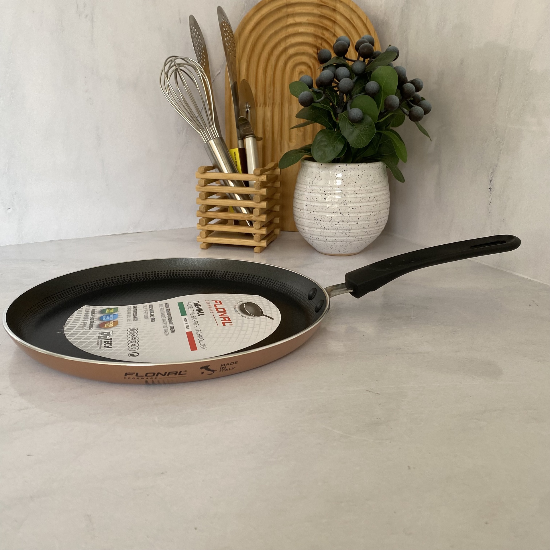 [FTWCR2551] The Wall Crepiere 25Cm Rose