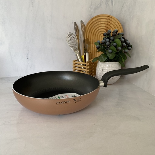 [FTWWO2851] THE WALL WOK 28CM ROSE
