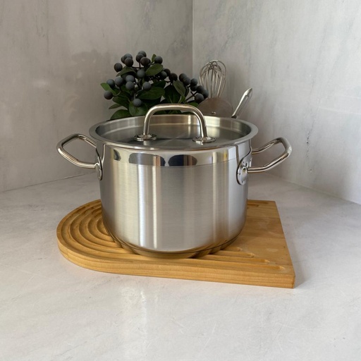 [KSF-1006] Tradition Faitout Inox 23.5X13.3Cm