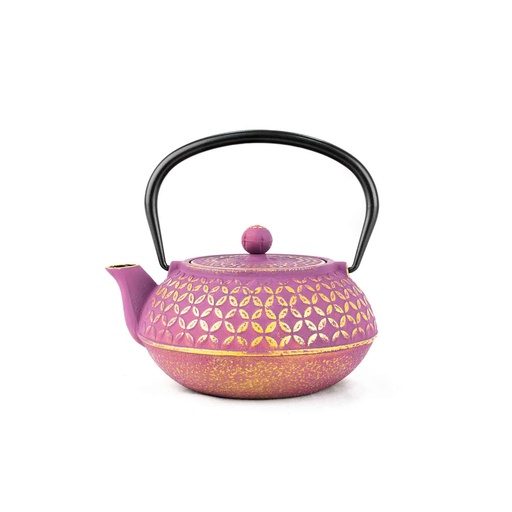 [ETSY-1.0L-P] Theiere En Fonte 1L Violet