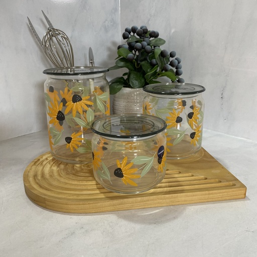 [V0991] Marietta Set De 3 Pots