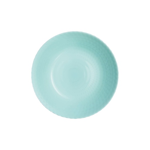 [Q4650] Pampille Turquoise Assiette Creuse 20Cm