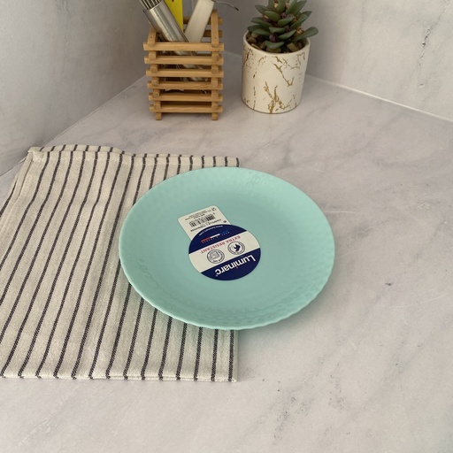 [Q4651] Pampille Turquoise Assiette Dessert 19Cm