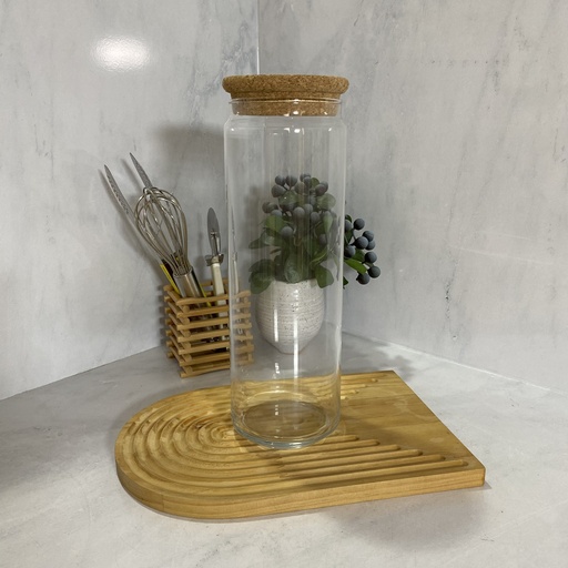 [Q8593] Pure Jar Cork +Cv Pot A Spaghetti 2L