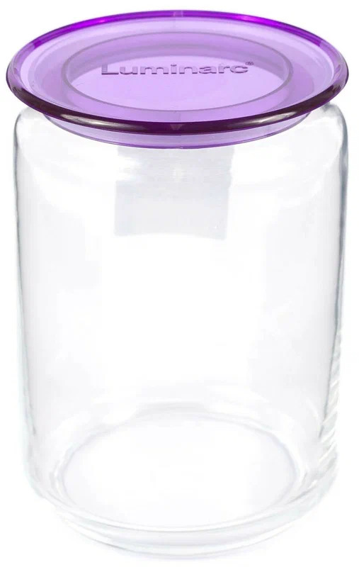 [N2334] pot jar 1l plano purple lid a6