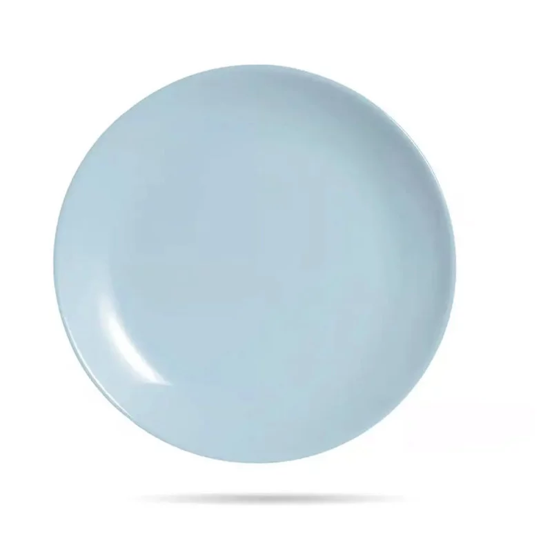 [V5720] Diwali Assiette Plate 25 CM Paradise Blue