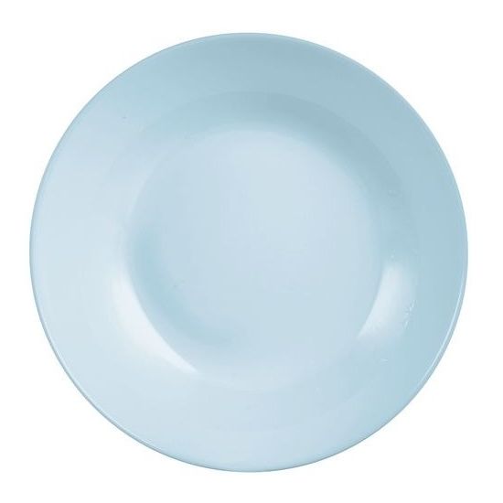 [V5829] diwali assiette creuse 20 paradise blue