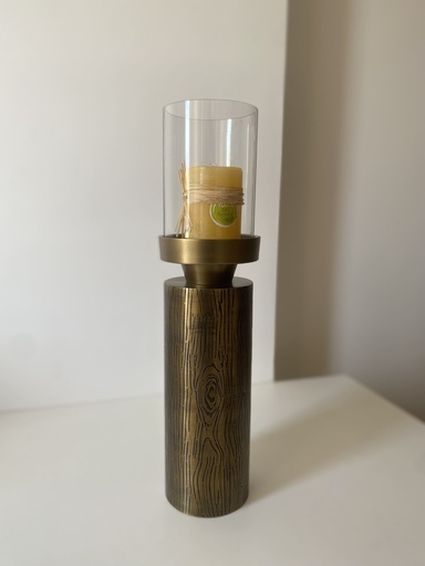 [PHOAET12AB] OAKLEY CANDLE PILLAR HOLDER LRG