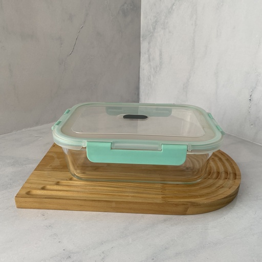 [WQ1520RC] Boite De Conservation Rectangulaire Avec Couvercle 1520Ml