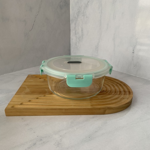 [WQ950RD] Boite De Conservation Ronde Avec Couvercle 950Ml