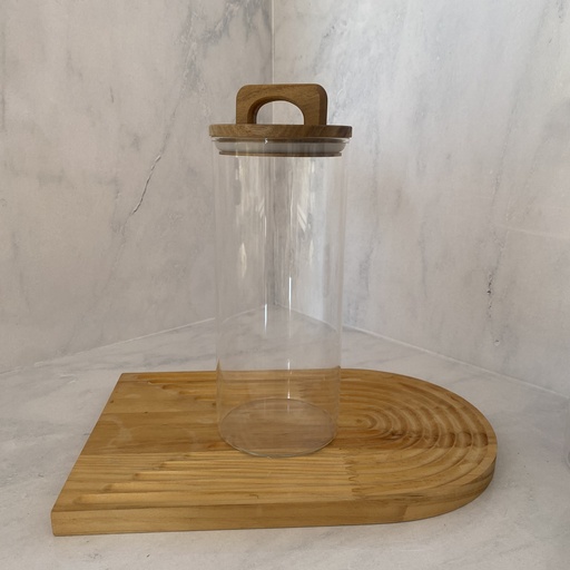 [TJ1400RD] Bocal En Verre Avec Couvercle A Poignee 1.4L