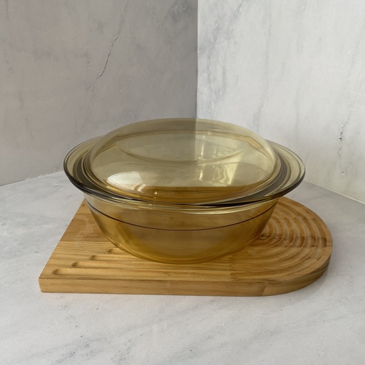 [ASJB3.0RD] Cocotte en verre, 3000 ml