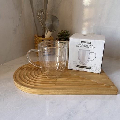 [DX290] Tasse A Double Paroi Avec Anse 290ml