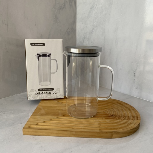 [XP1000PT] Broc en verre 1000ml