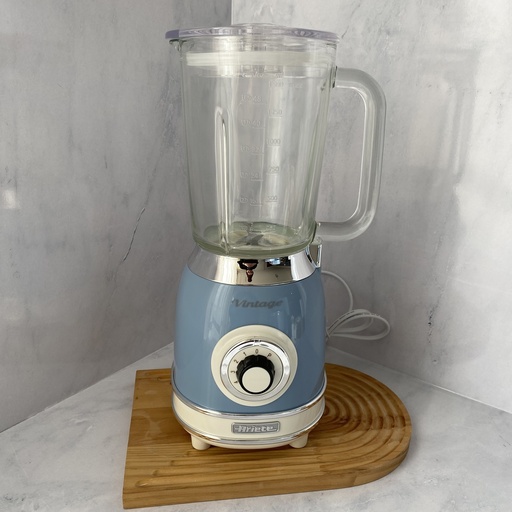 [00C058305AR0] Vintage Blender Bocal En Verre 1.5L Bleu
