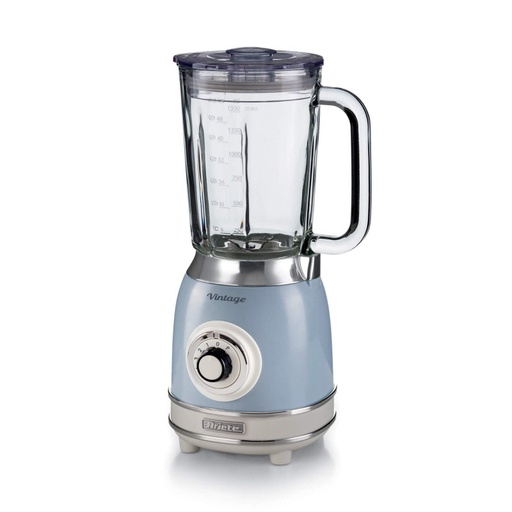 [00C058305AR0] Vintage Blender Bocal En Verre 1.5L Bleu
