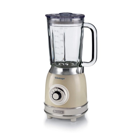 [00C058303AR0] Blender a 4 lames bocal en verre1.5L, 1000W beige
