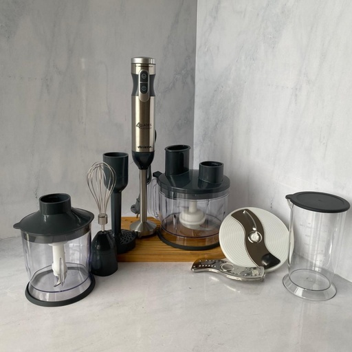 [00C089811AR0] Bras mixeur multifonction 1000W, 7 fonctions
