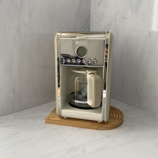 [00M134203AR0] Cafétiere à filtre 2000W, 12 tasses, beige
