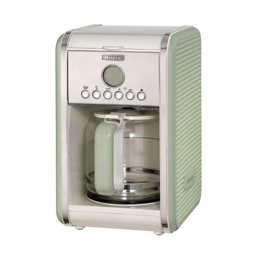 [00M134204AR0] Cafétiere à filtre 2000W, 12 tasses, verte
