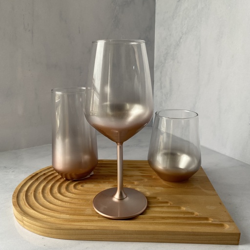 [GLW065/R] verre a pied 49 cl glow rose