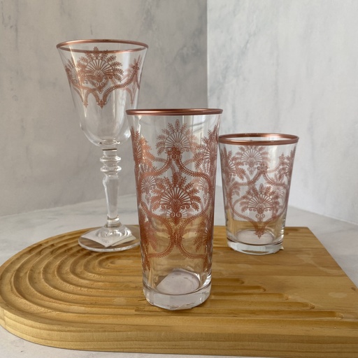 [VIC225/R] Verre Haut Victoria Rose 29 Cl