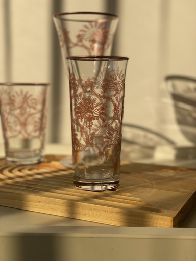 [VIC225/R] verre haut 29 cl victoria rose