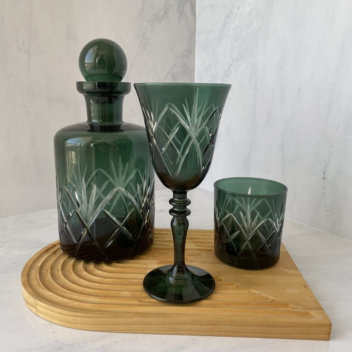 [CMB141/BL] Verre A Pied 27 Cl Cambridge Vert