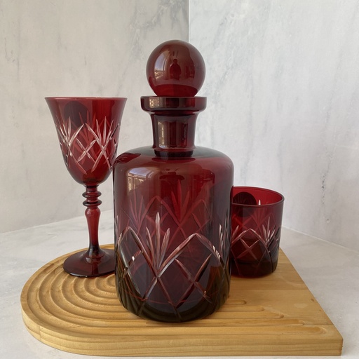 [CMB019/R] carafe 130 cl cambrdige rouge
