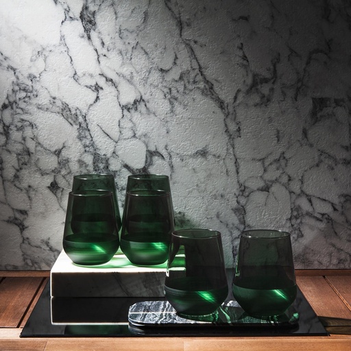 [MAT536/G] verre a eau 42 cl matte vert